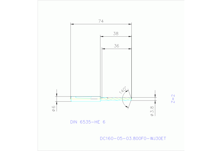DC160-05-03.800F0-WJ30ET
