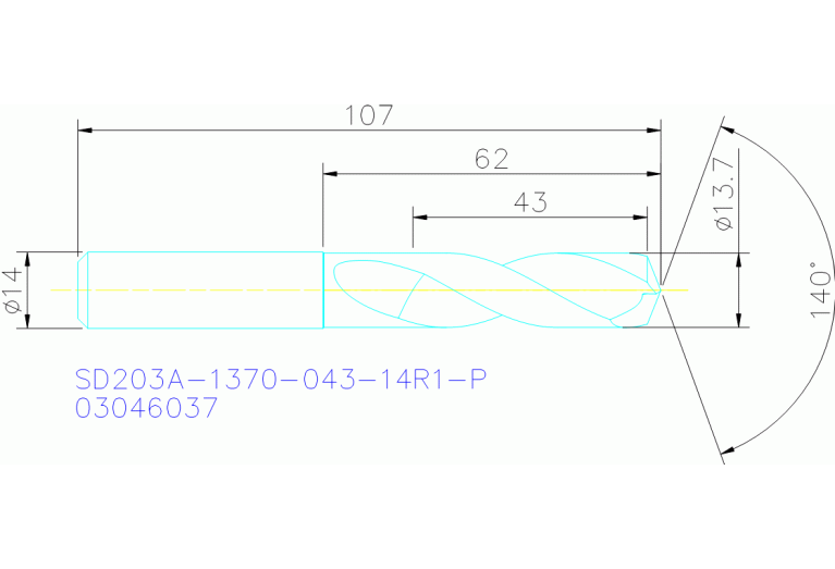 SD203A-1370-043-14R1-P