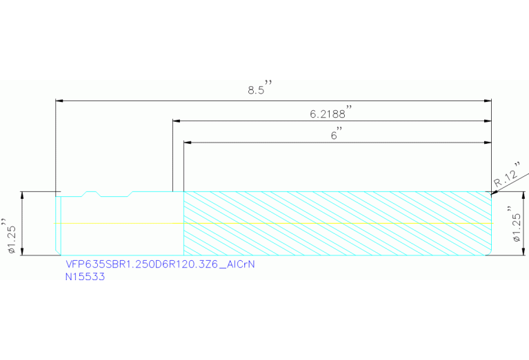 VFP635SBR1.250D6R120.3Z6 ALCRN