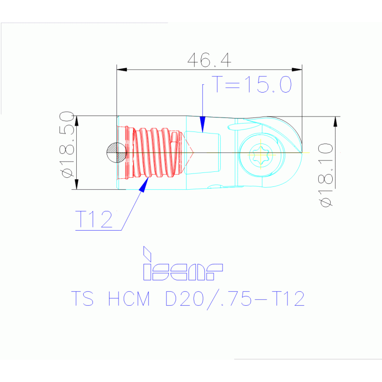 TS HCM D20/.75-T12