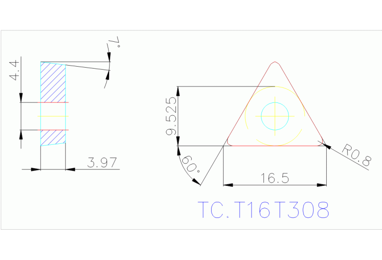 TCMT16T308-MW4 WKK20S