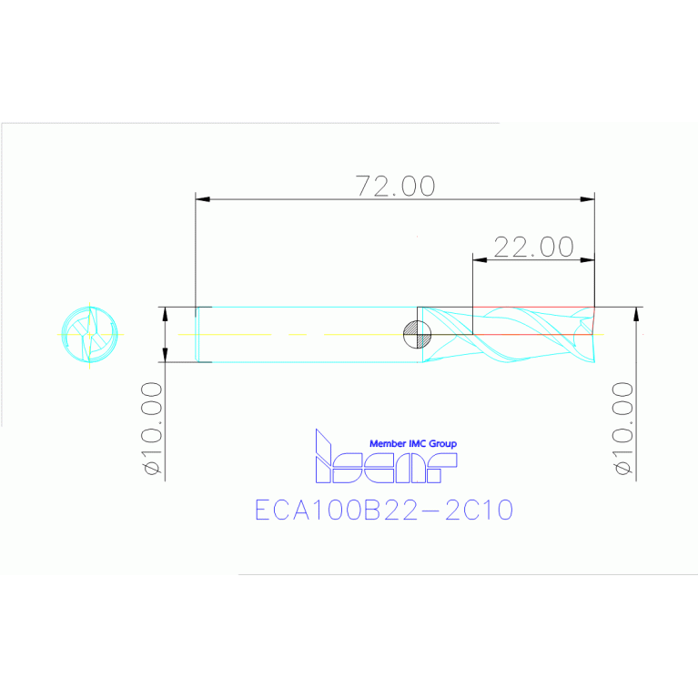 ECA100B22-2C10 IC08