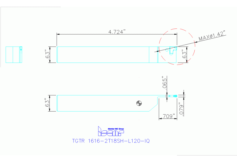 TGTR 1616-2T18SH-L120-IQ