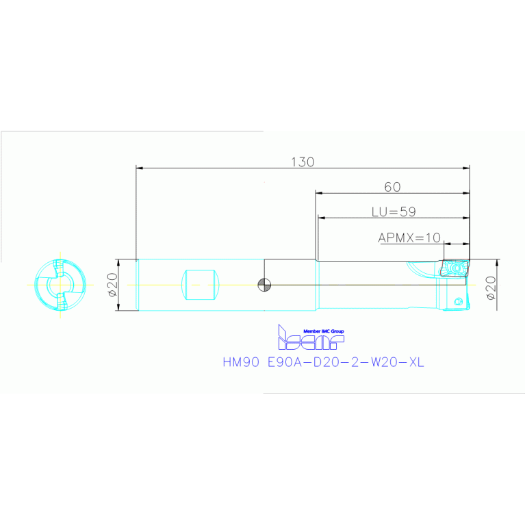 HM90 E90A-D20-2-W20-XL
