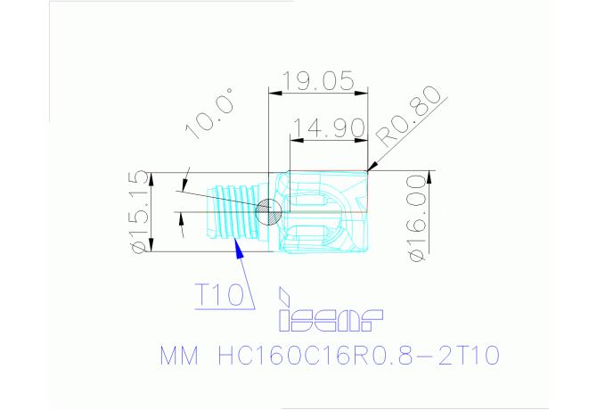 MM HC160C16R0.8-2T10 IC903