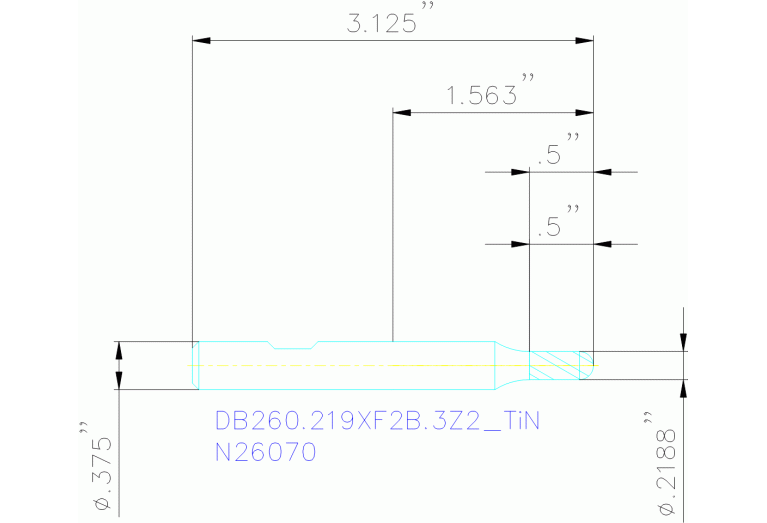 DB260.219XF2B.3Z2 TIN