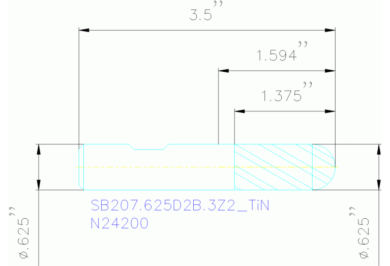 SB207.625D2B.3Z2 TIN