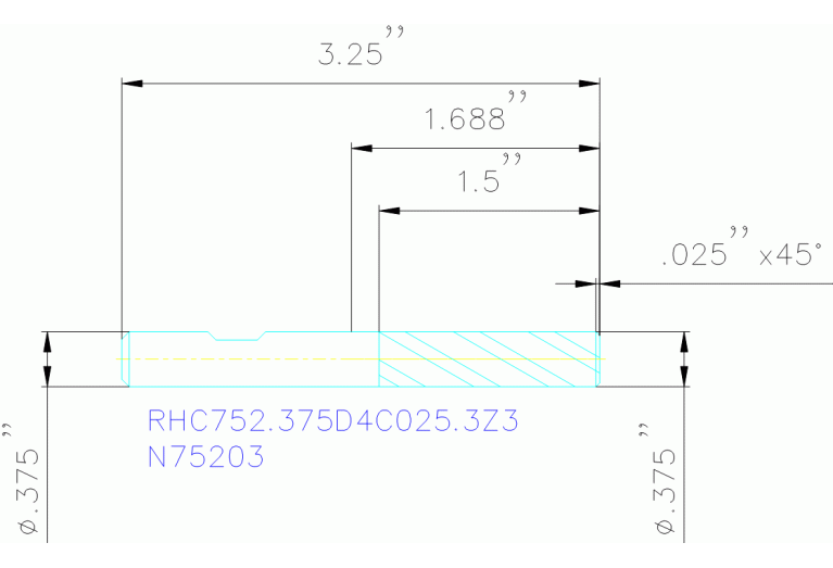 RHC752.375D4C025.3Z3