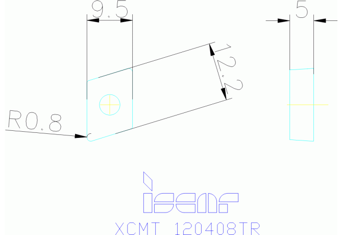 XCMT 120408TR IC908
