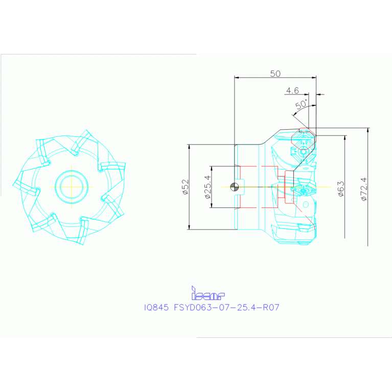IQ845 FSYD063-07-25.4-R07