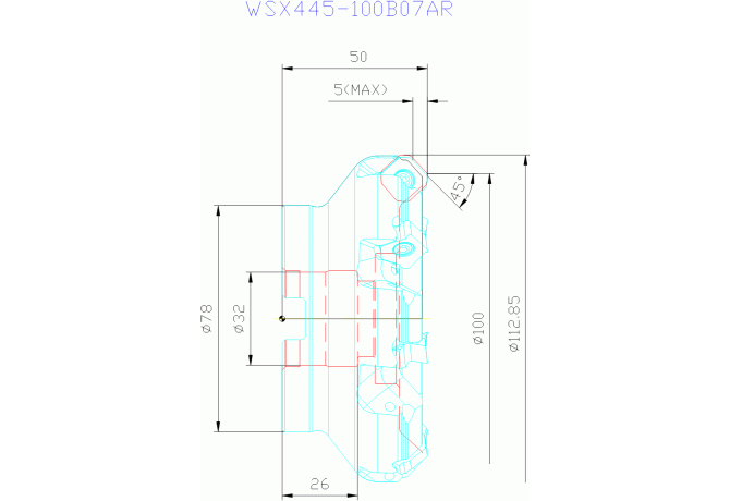 WSX445-100B07AR