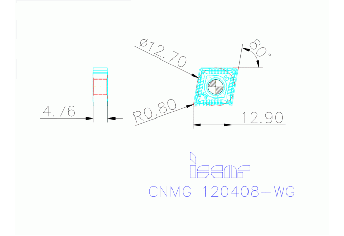 CNMG 120408-WG IC520N