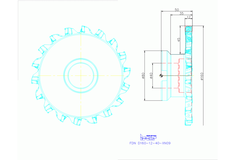 FDN D160-12-40-XN09
