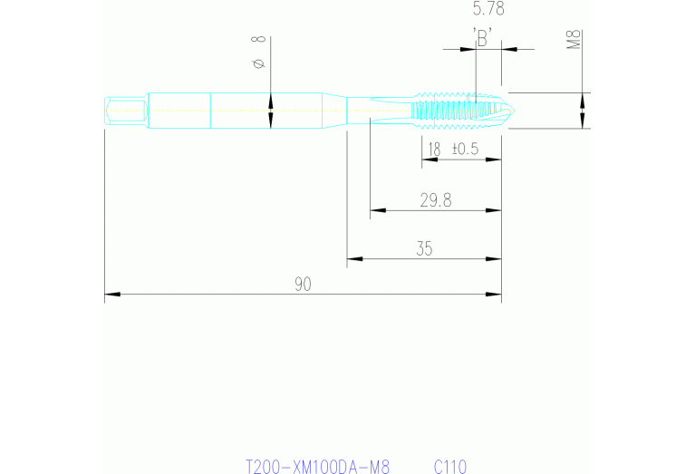 T200-XM100DA-M8 C145