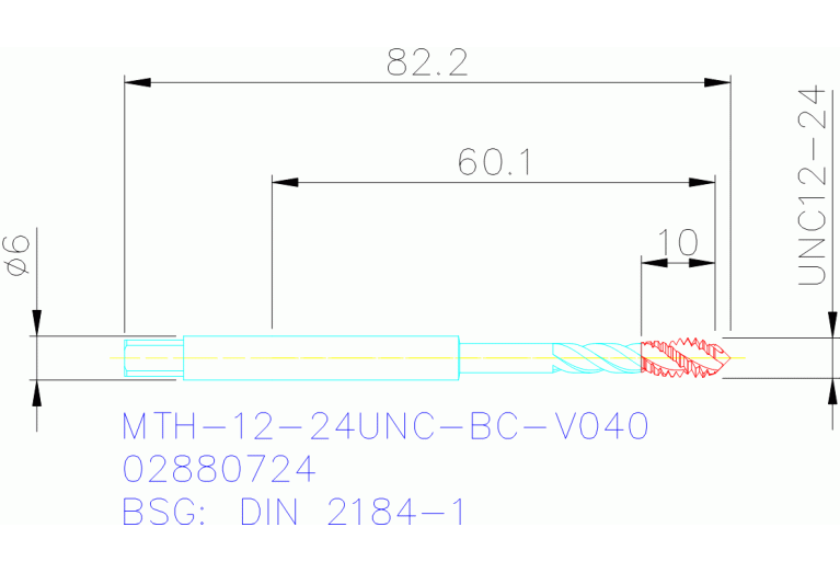 MTH-12-24UNC-BC-V040