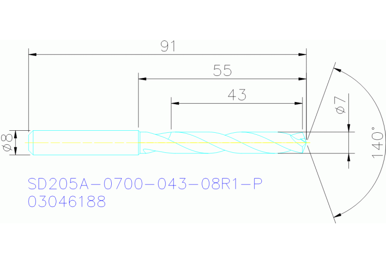 SD205A-0700-043-08R1-P