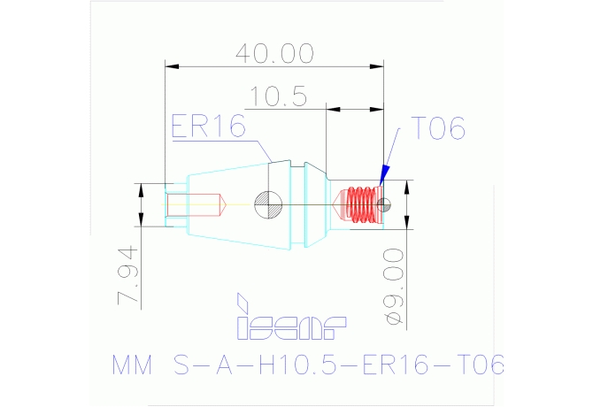 MM S-A-H10.5-ER16-T06