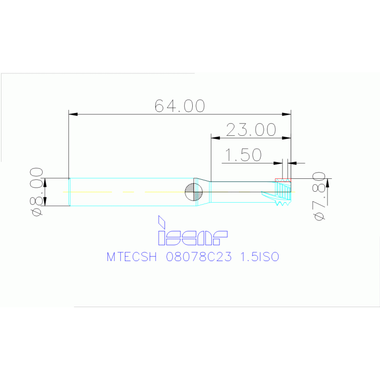MTECSH 08078C23 1.5ISO IC903