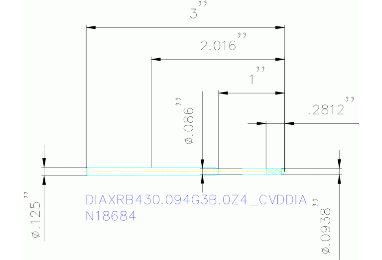 DIAXRB430.094G3B.0Z4 CVDDIA