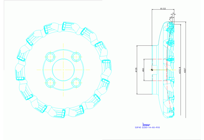 SOF45 D250-14-60-R18
