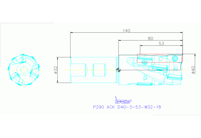 P290 ACK D40-3-53-W32-18