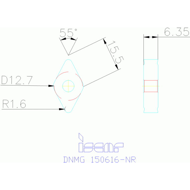 DNMG 150616-NR IC8250