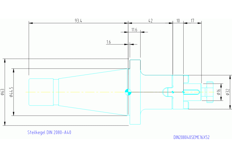 DIN208040SEMC16X52