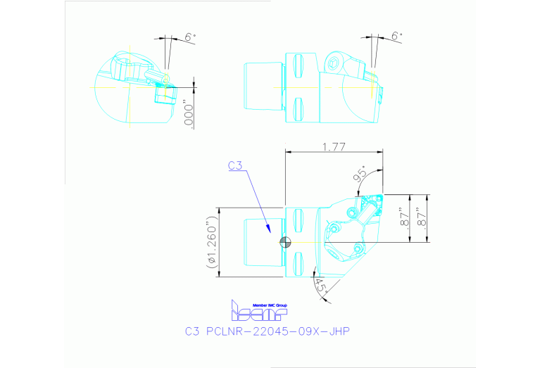 C3 PCLNR-22045-09X-JHP