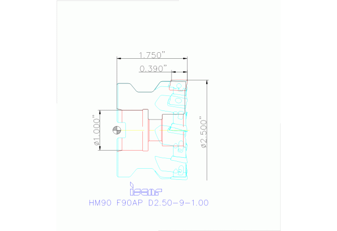 HM90 F90AP D2.50-9-1.00