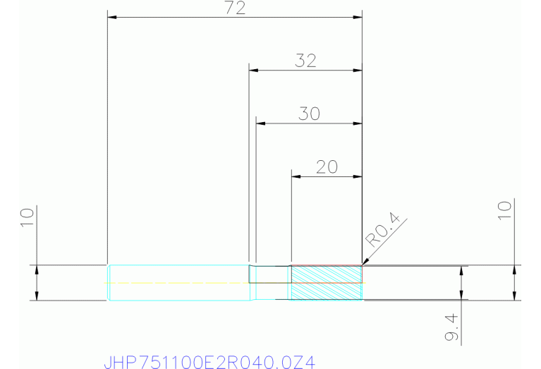 JHP751100E2R040.0Z4 HXT