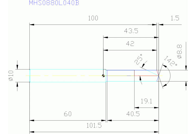 MHS0880L040B VP15TF
