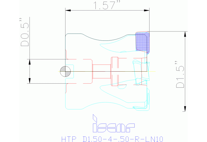 HTP D1.50-4-.50-R-LN10