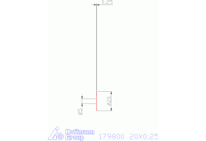 179800 20X0,25