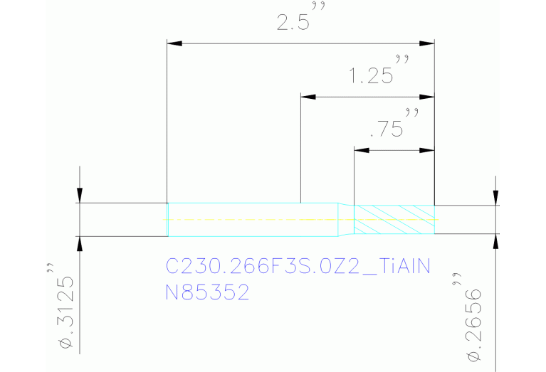 C230.266F3S.0Z2 TIALN