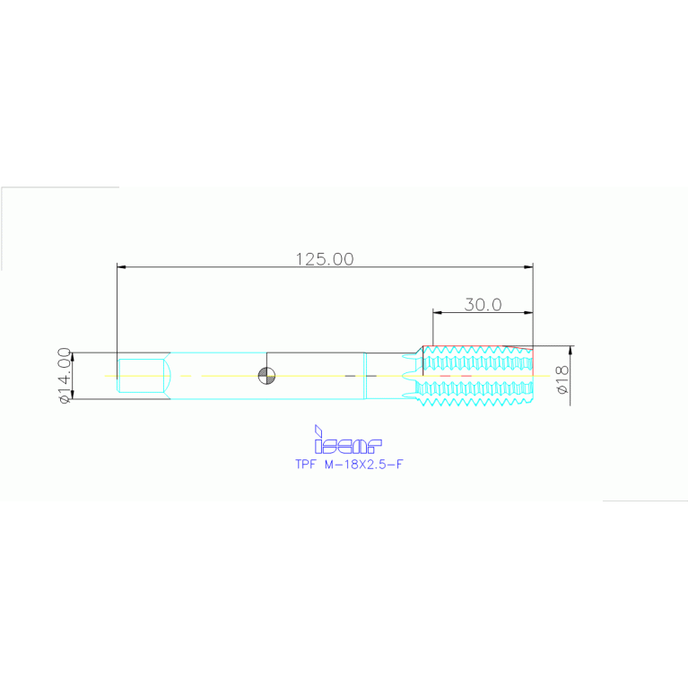 TPF M-18X2.5-F HETI
