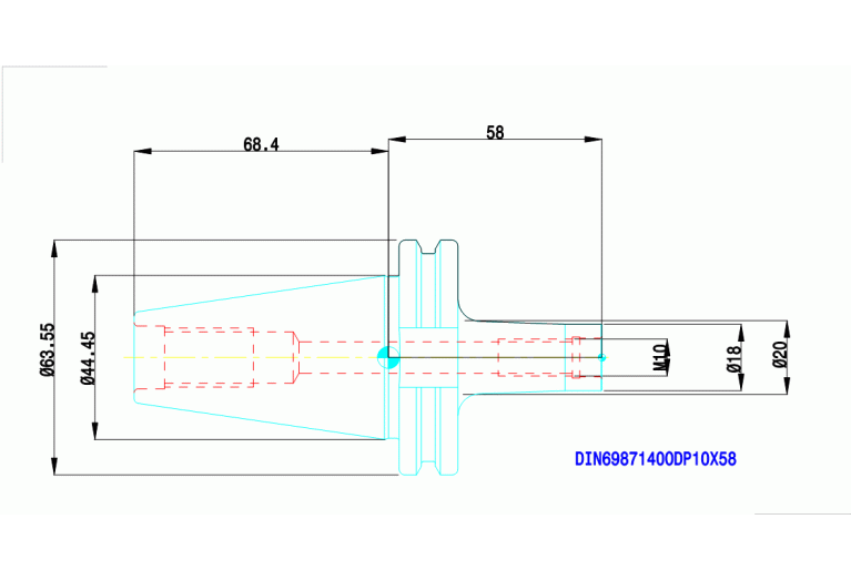 DIN6987140ODP10x58
