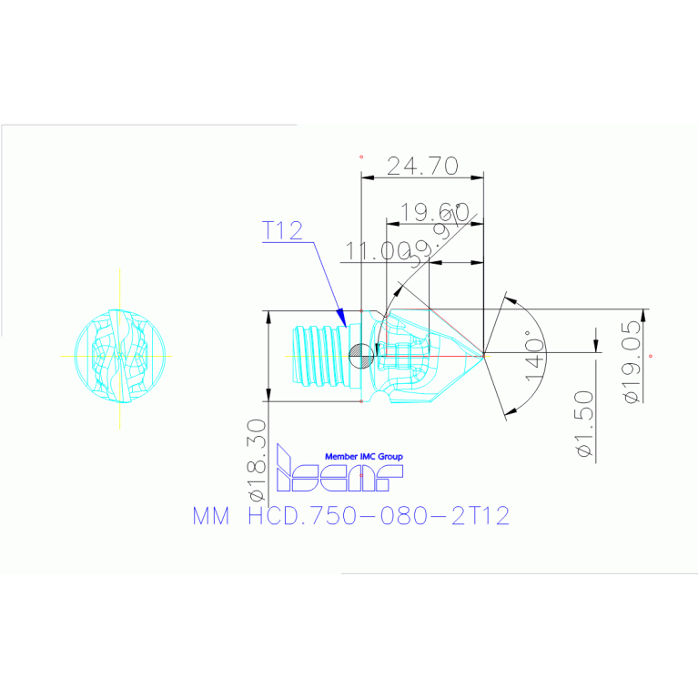 MM HCD.750-080-2T12 IC908