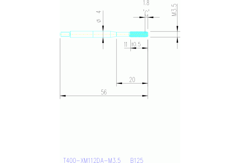 T400-XM112DA-M3.5 B125