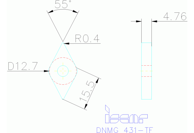 DNMG 150404-TF IC8250
