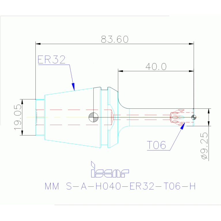 MM S-A-H040-ER32-T06-H