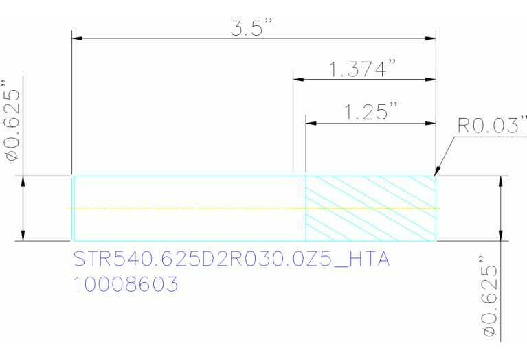 STR540.625D2R030.0Z5 HTA