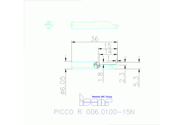 PICCO R 006.0100-15N IC908