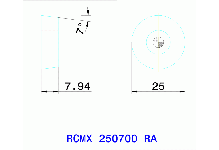 RCMX 250700 RA TT8125