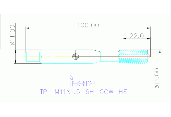 TP1 M11X1.5-6H-GCW-HE