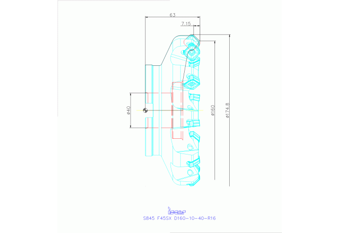 S845 F45SX D160-10-40-R16