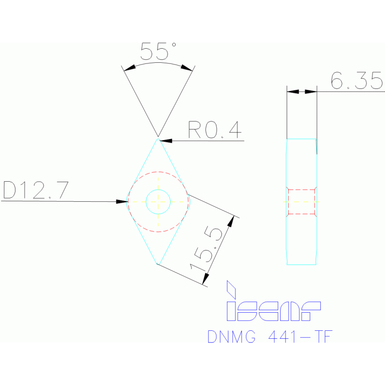 DNMG 150604-TF IC8250