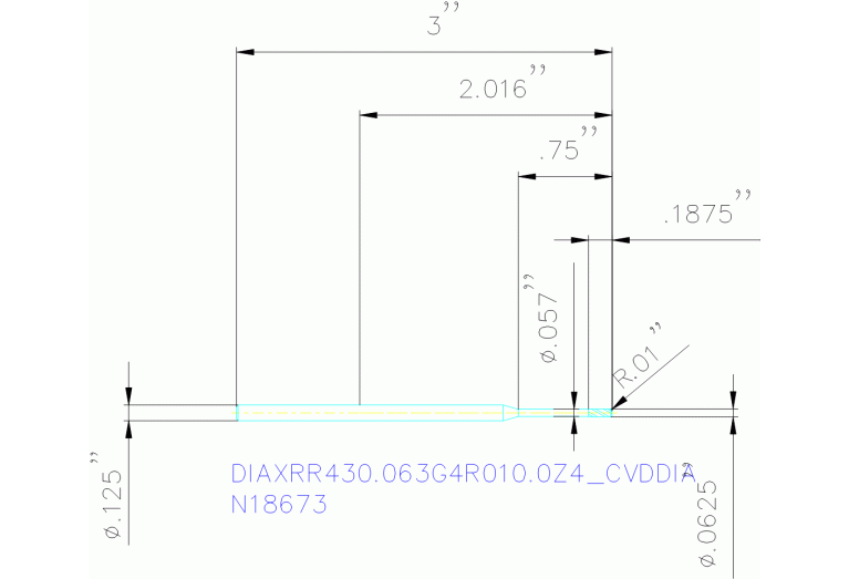 DIAXRR430.063G4R010.0Z4 CVDDIA