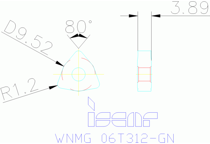WNMG 06T312-GN IC8250