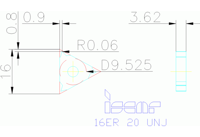 16ER 20 UNJ IC250