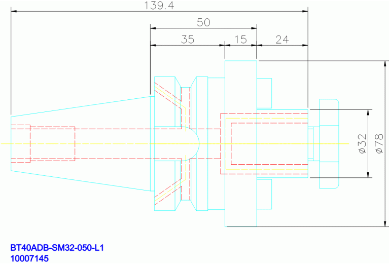 BT40ADB-SM32-050-L1